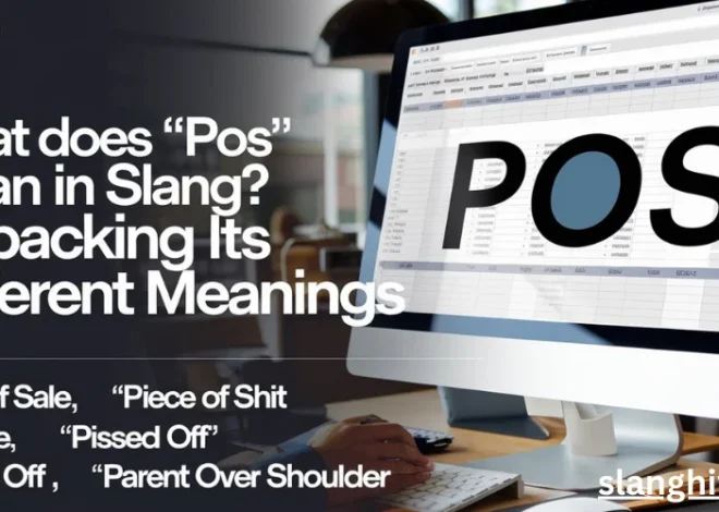 What Does “POS” Mean in Slang? Unpacking Its Different Meanings