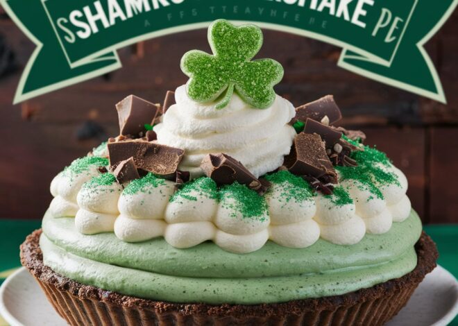 A Refreshing Twist on Dessert: Shamrock Mint Milkshake Pie2025
