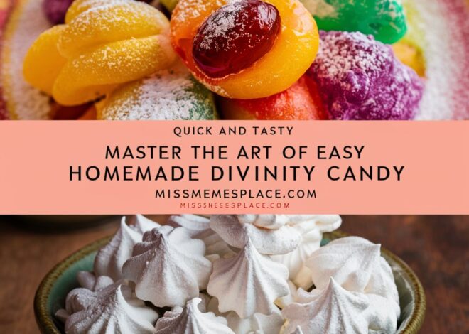 Make Classic Divinity Candy at Home Without Any Candy Shop Tricks2025