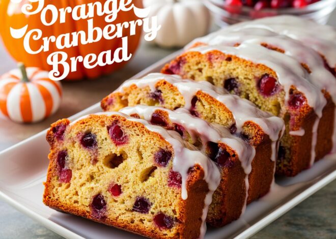 The Best Cranberry Orange Bread Recipe with Fresh Citrus Glaze2025