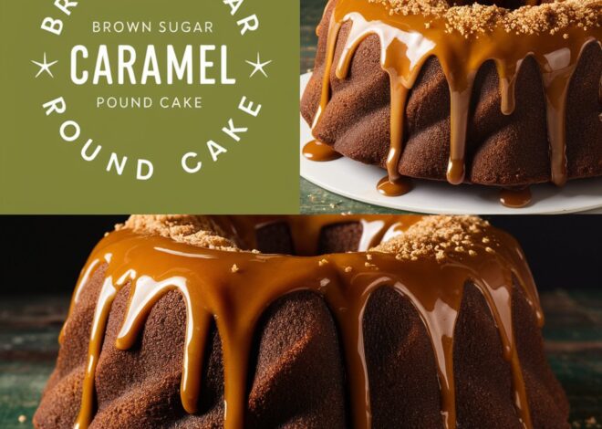 Brown Sugar Caramel Pound Cake – The Cozy Dessert Everyone Loves2025