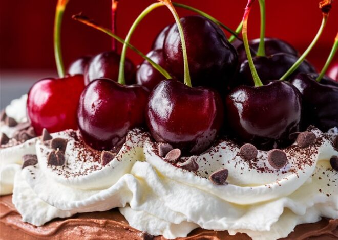 Chocolate Cherry Cream Pie Recipe – A Decadent Dessert with Fresh Cherries and Silky Chocolate 2025