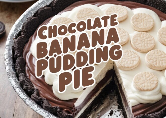 Warm Chocolate Banana Bread Pudding – A Cozy Treat for Every Occasion2025
