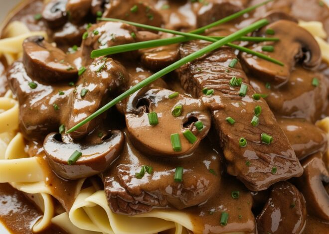 Easy Beef Stroganoff Recipe: A Creamy Classic in 45 Minutes2025