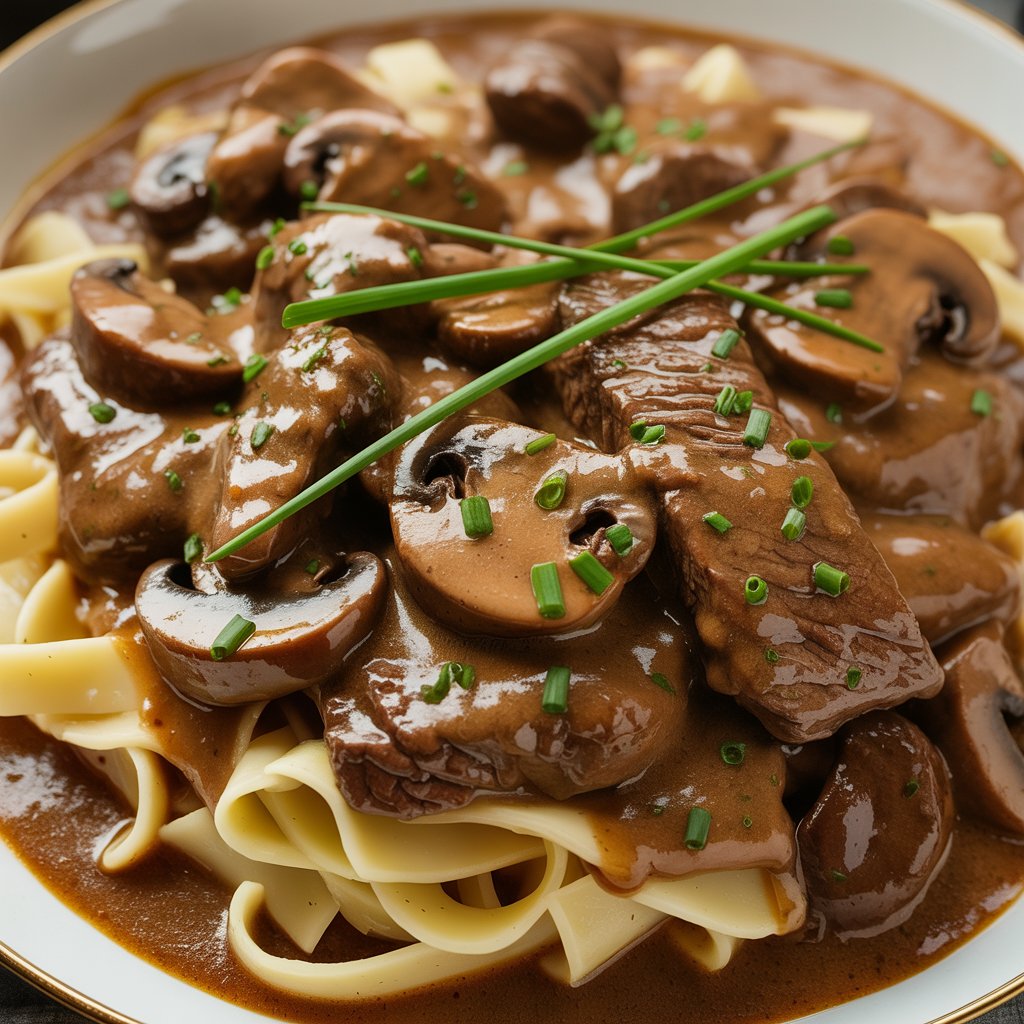 Easy Beef Stroganoff Recipe: A Creamy Classic in 45 Minutes2025