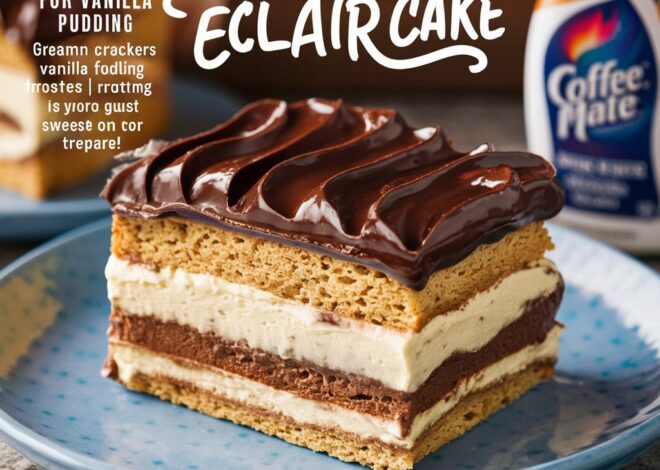 Irresistible No-Bake Chocolate Eclair Cake You Can Make in 15 Minutes2025