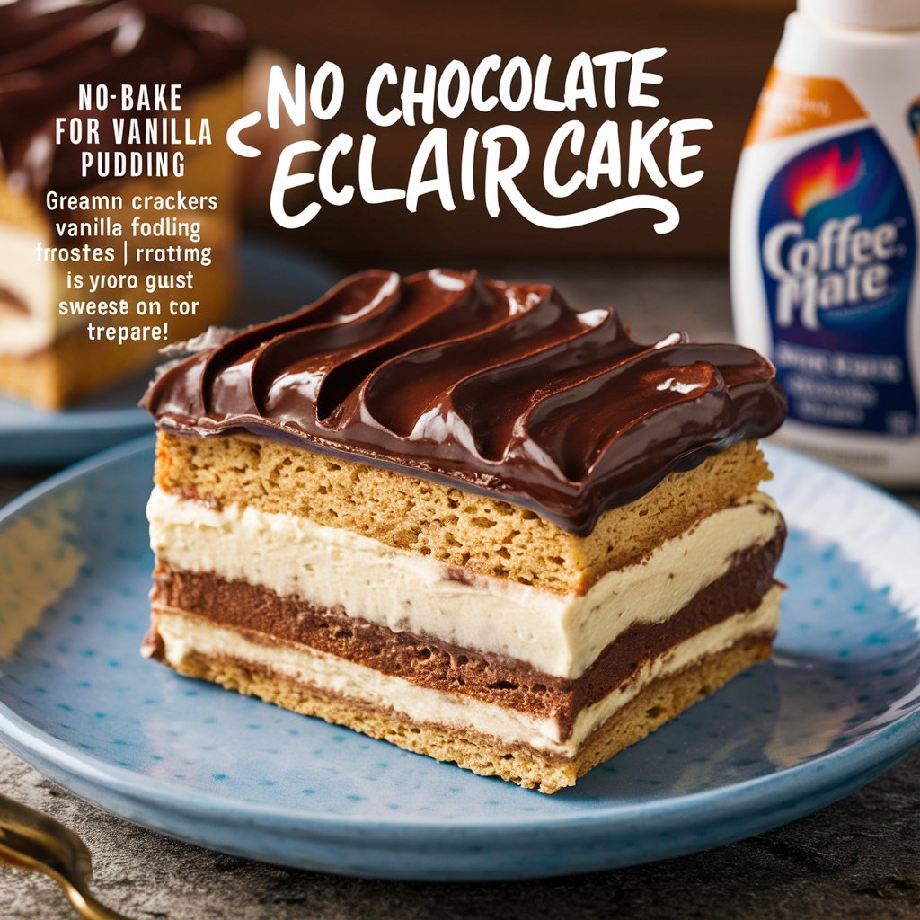 Irresistible No-Bake Chocolate Eclair Cake You Can Make in 15 Minutes2025