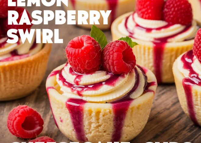 The Best Lemon Raspberry Cheesecake Cups – Step-by-Step Recipe2025