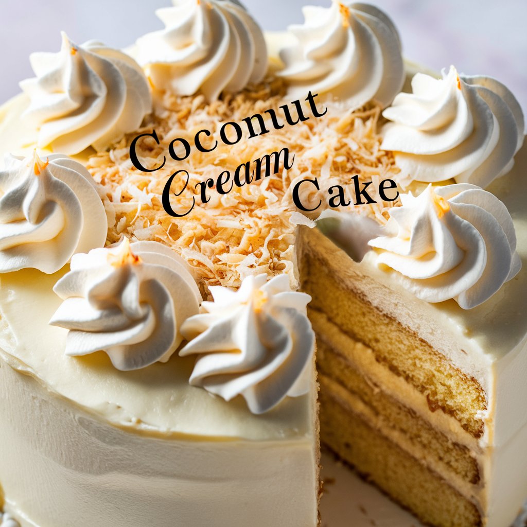 Moist Coconut Cake with Creamy Frosting – A Step-by-Step Guide2025