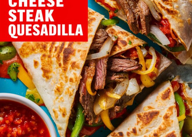Make These Philly Cheese Steak Quesadillas in 25 Minutes or Less2025
