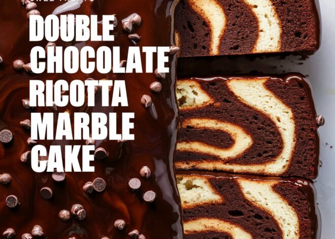 The Best Ever Double Chocolate Ricotta Marble Cake – Step-by-Step Guide2025