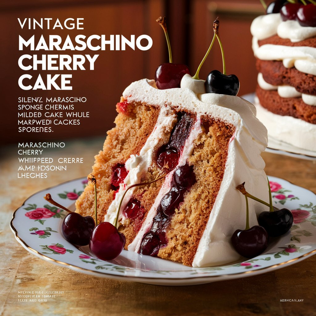 The Best Ever Maraschino Cherry Cake Inspired by Vintage Baking2025