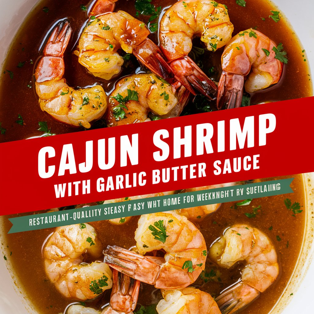 Spicy Cajun Shrimp in Garlic Butter – 20-Minute Dinner 2025