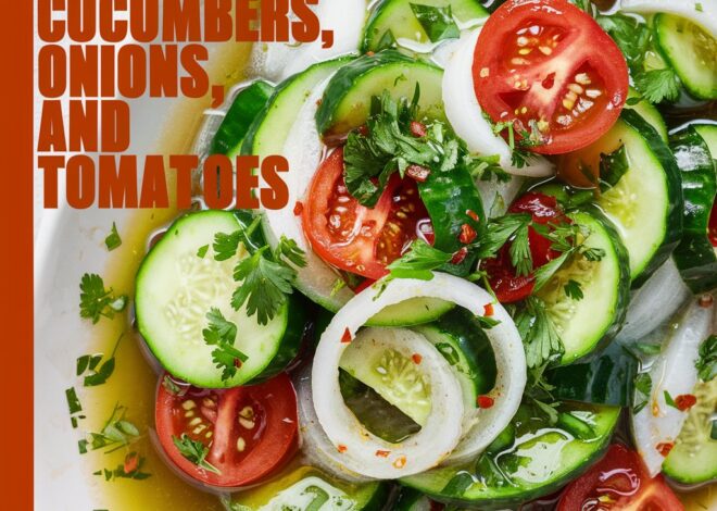 The Best Marinated Cucumber Tomato Onion Salad Recipe for BBQs and Picnics 2025