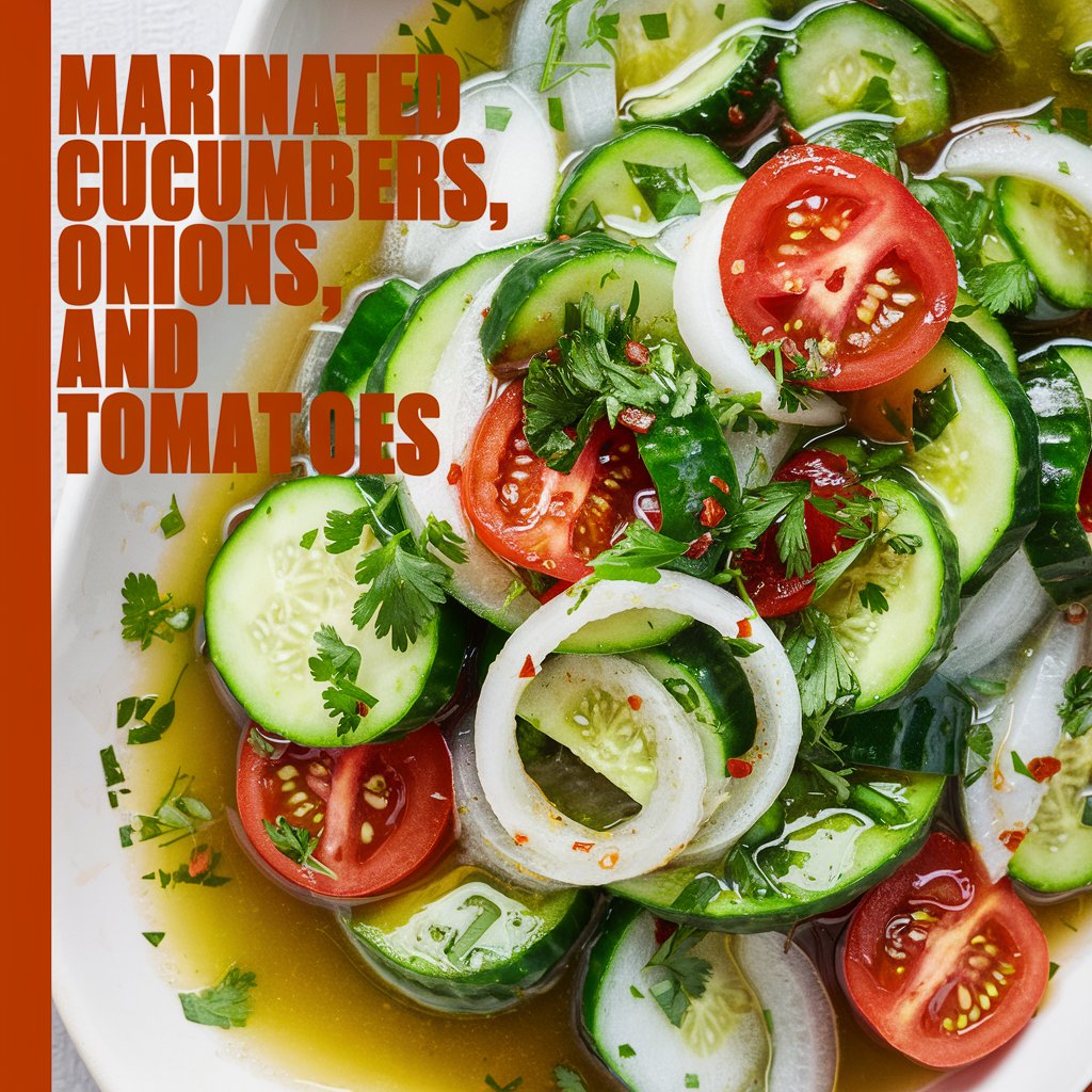 The Best Marinated Cucumber Tomato Onion Salad Recipe for BBQs and Picnics 2025