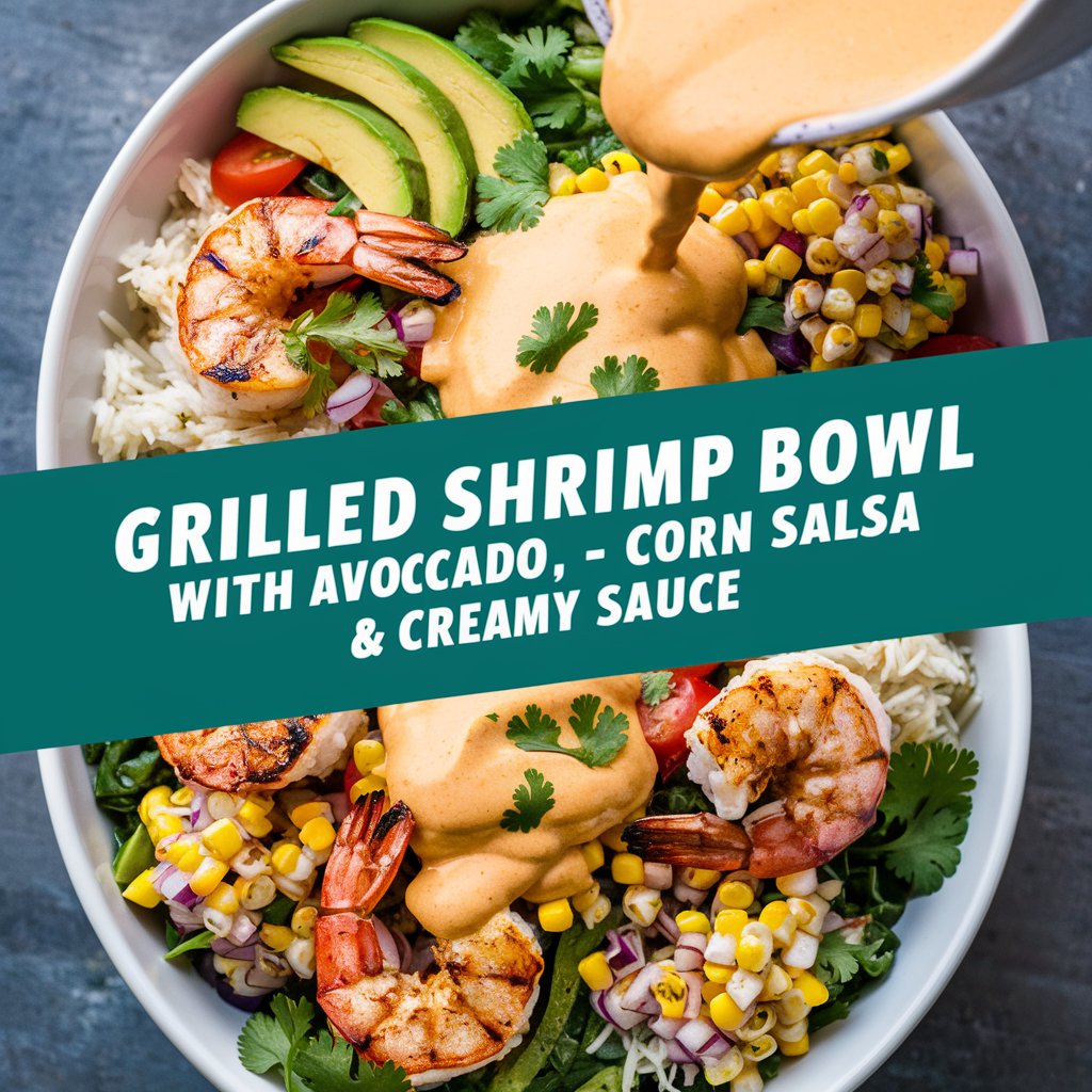 Healthy Grilled Shrimp Bowl with Avocado & Corn – Ready in 30 Minutes! 2025