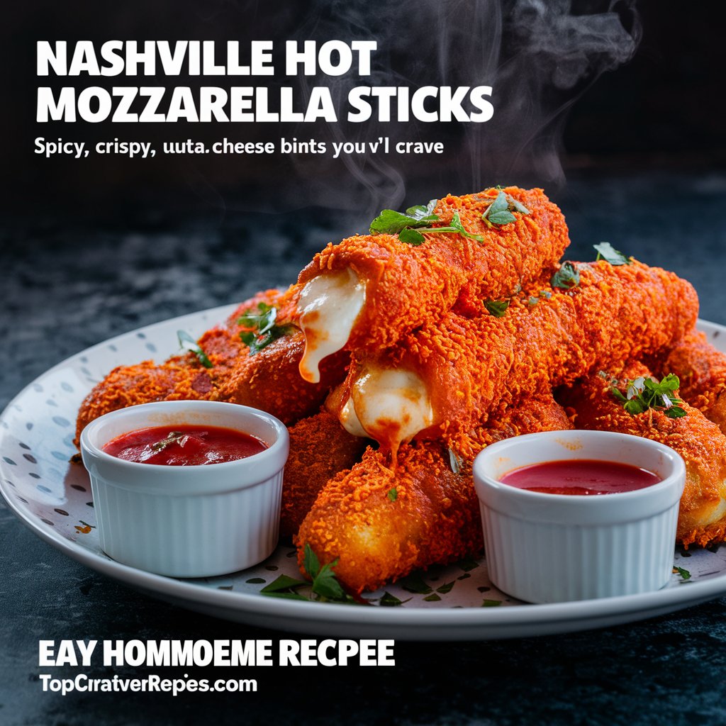 The Best Nashville Hot Beef Mozzarella Sticks for Game Day or Snacks 2025