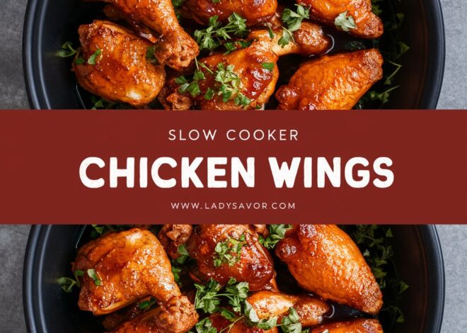 Easy Slow Cooker Chicken Wings That Melt in Your Mouth 2025
