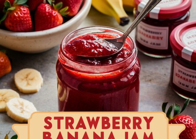 3-Ingredient Homemade Strawberry Jam – Ready in 30 Minutes2025
