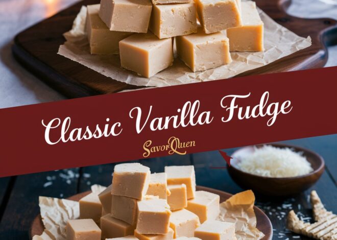Old-Fashioned Vanilla Fudge That Tastes Like Childhood2025
