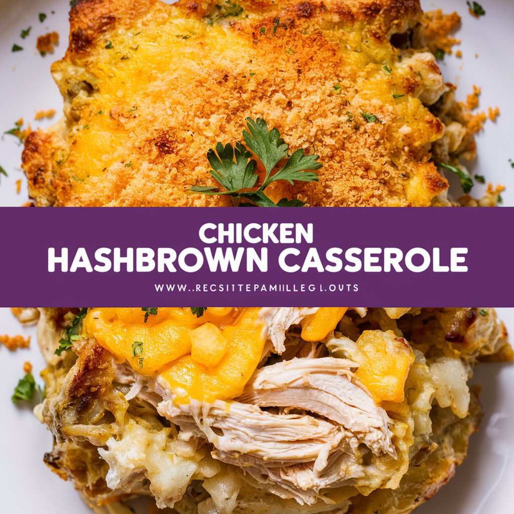 The Best Hashbrown Chicken Casserole Recipe for Cozy Family Dinners2025