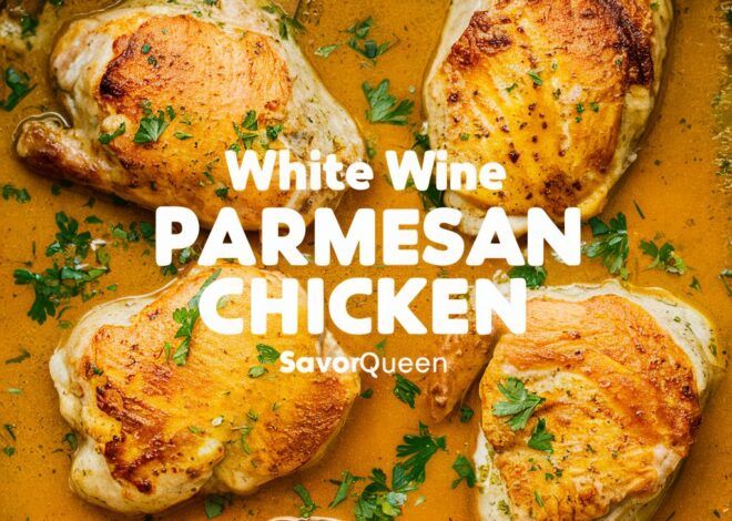 Juicy Chicken in Creamy Parmesan Wine Sauce (Ready in 30 Minutes)2025