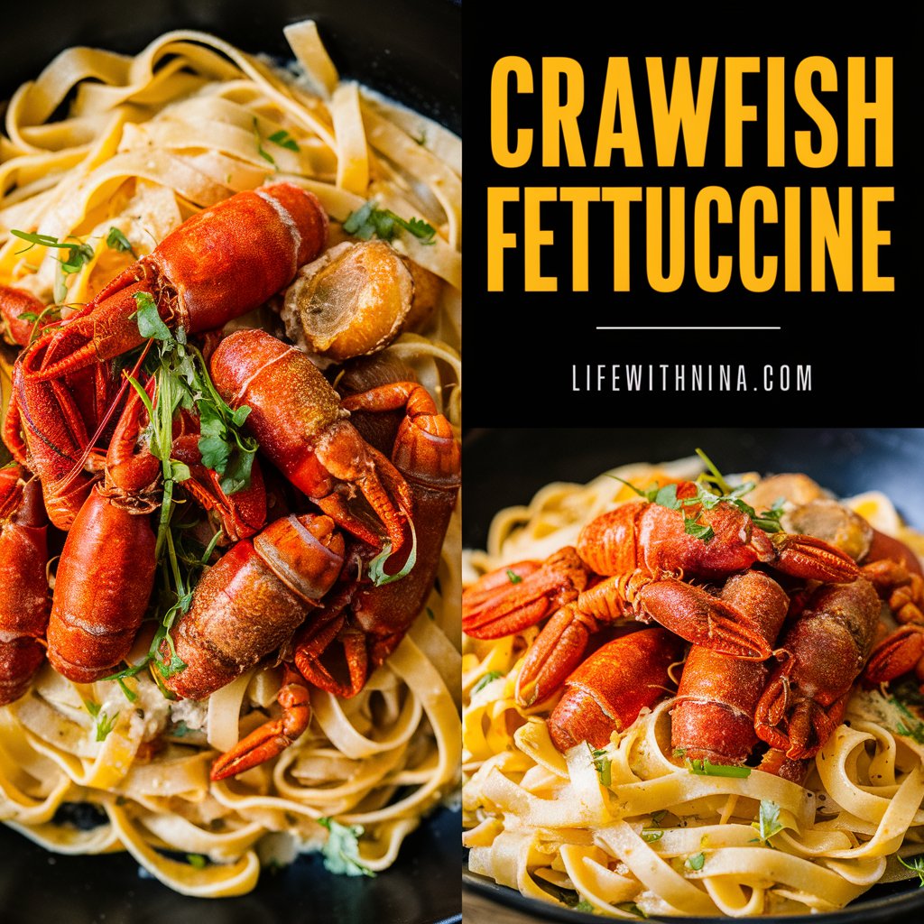 Authentic Crawfish Fettuccine – The Ultimate Creamy Cajun Pasta2025