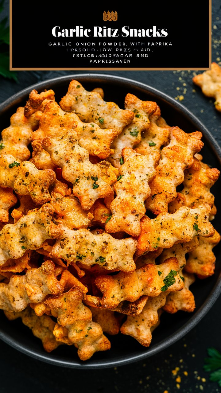 How to Make Irresistible Garlic Ritz Snacks in Under 30 Minutes 2025