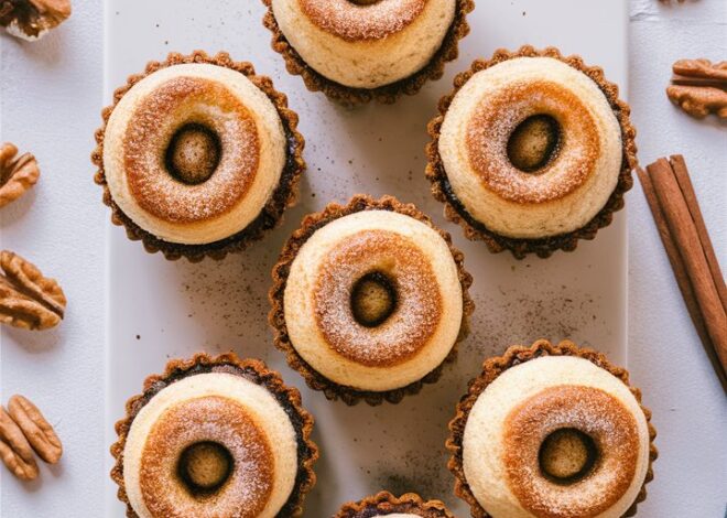 Easy Mini Cinnamon Roll Cheesecakes with Cream Cheese Glaze 2025