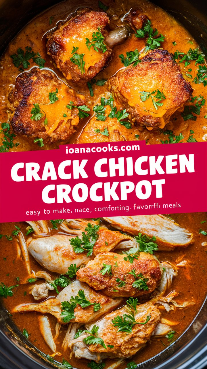 How to Make the Best Creamy Crockpot Crack Chicken at Home 2025