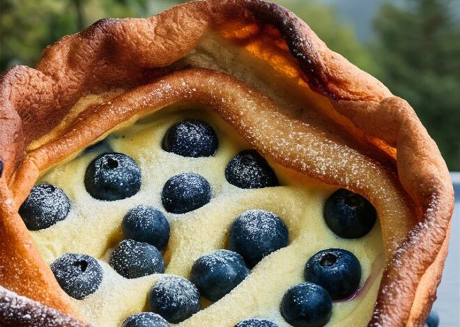 Elevate Your Breakfast with This Blueberry Lemon Dutch Baby Recipe 2025