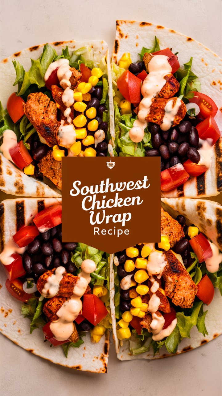 How to Make Perfect Southwest Grilled Chicken Wraps at Home 2025