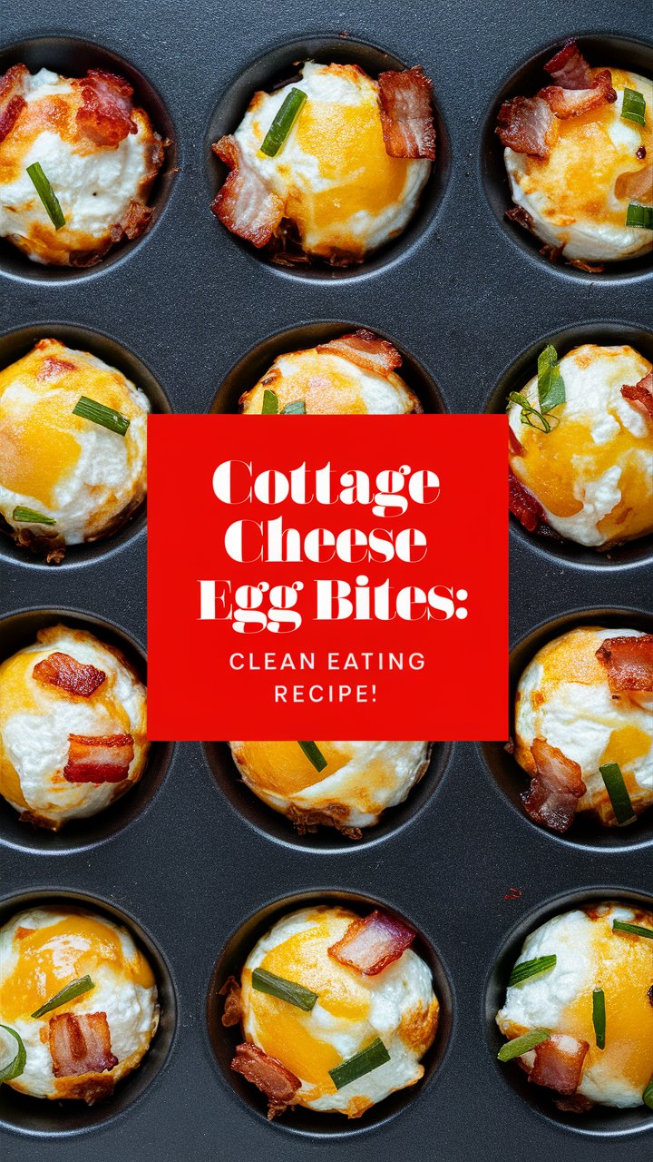 The Best Cottage Cheese Egg Bites Recipe for a Healthy Breakfast 2025