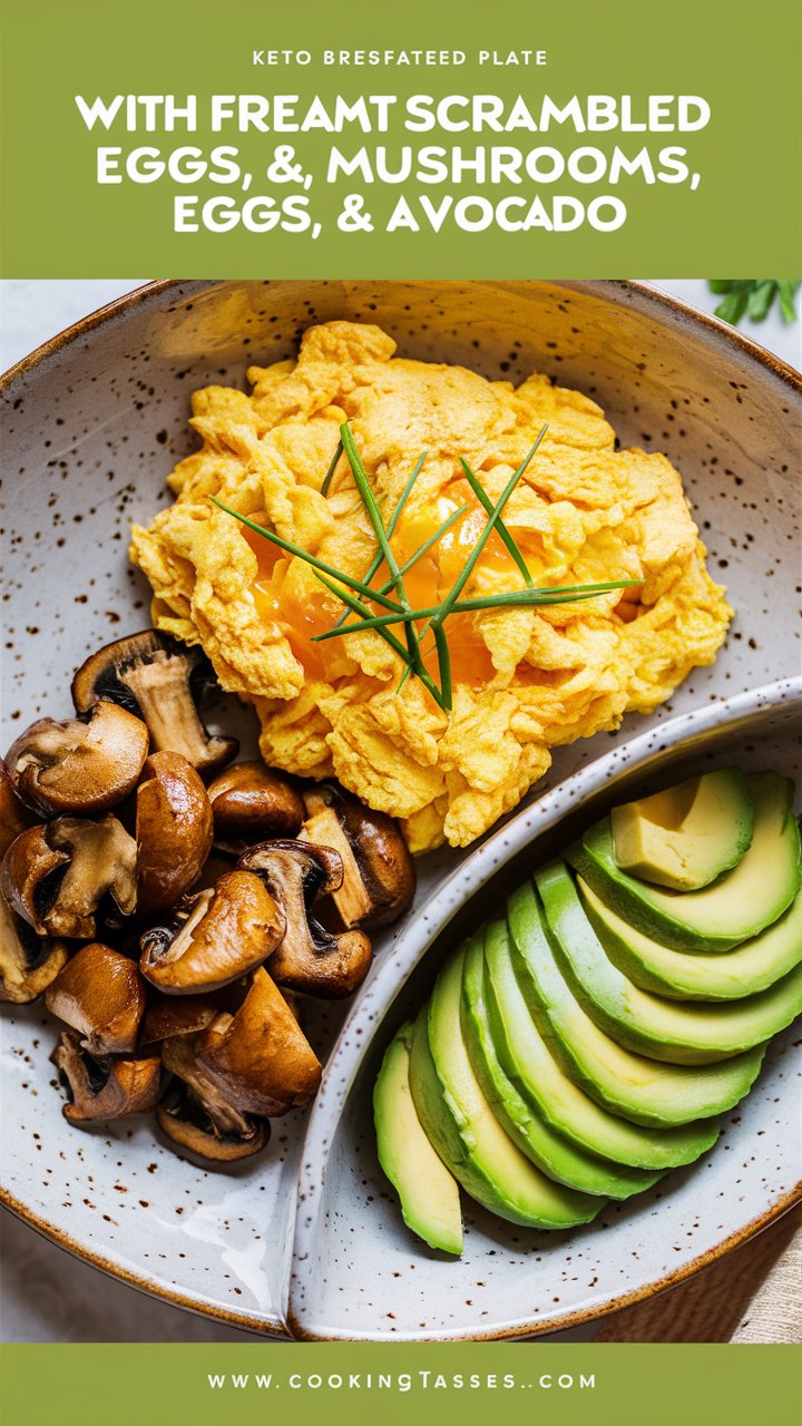 How to Make the Perfect Keto Breakfast Plate with Creamy Scrambled Eggs and Avocado 20