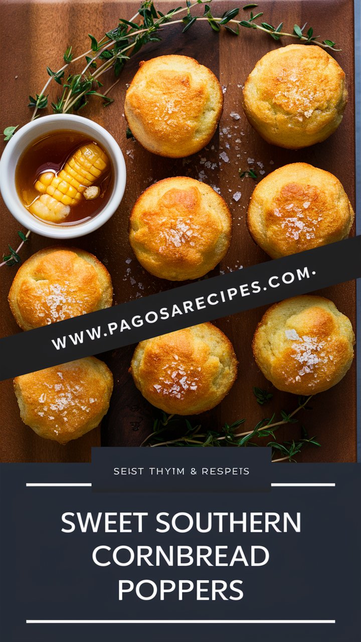 Easy Cheesy Cornbread Poppers with a Southern Twist 2025
