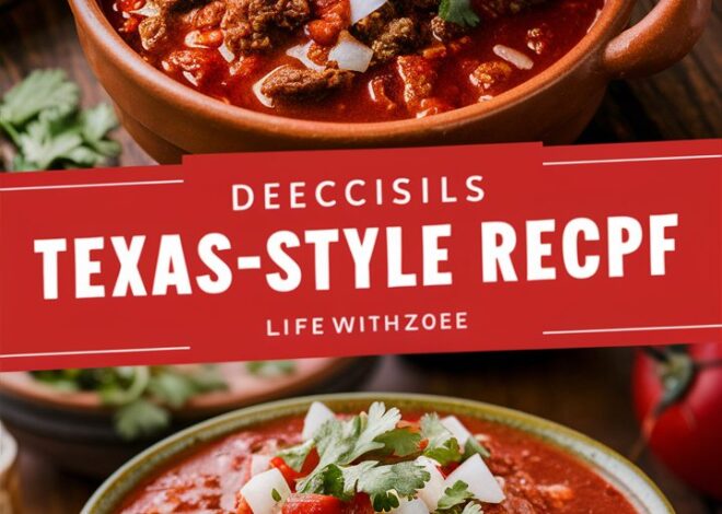 The Best Texas-Style Chili Recipe for a Flavor-Packed Dinner 2025
