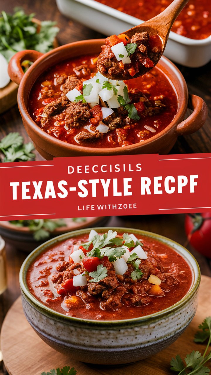 The Best Texas-Style Chili Recipe for a Flavor-Packed Dinner 2025