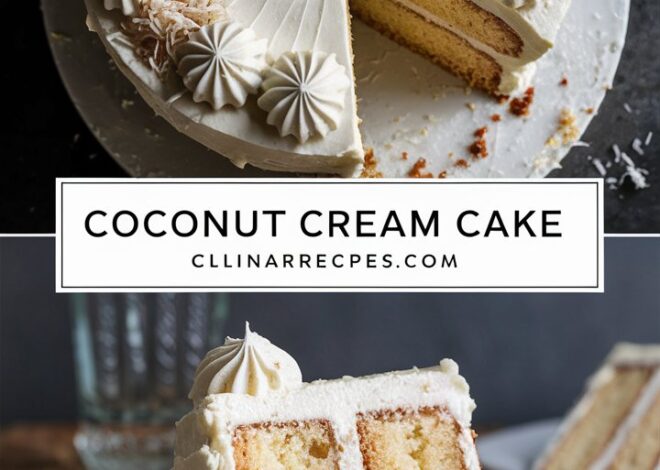 Coconut Cream Cake: A Slice of Tropical Bliss 2025