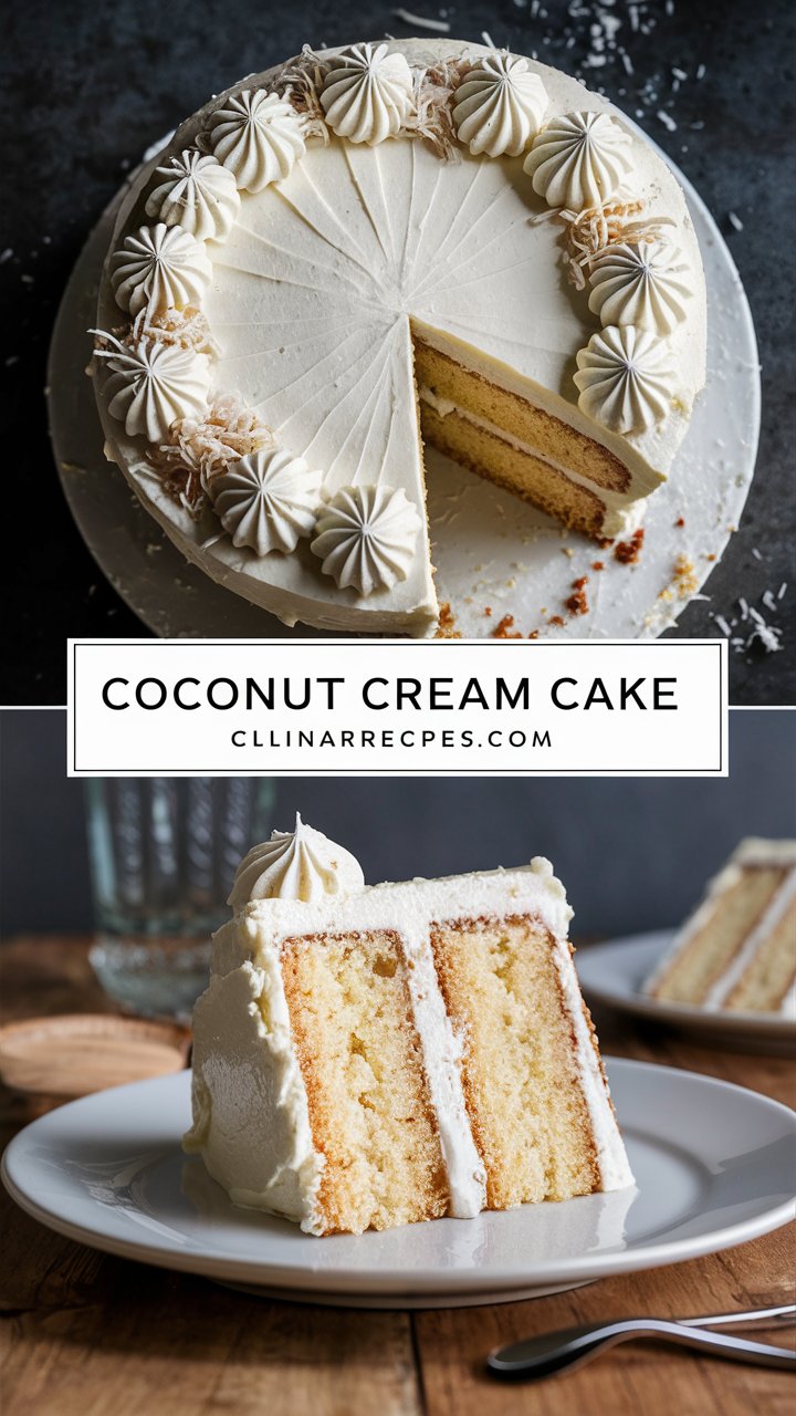 Coconut Cream Cake: A Slice of Tropical Bliss 2025