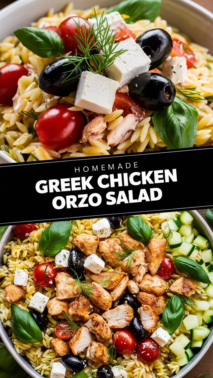 How to Make Greek Chicken Orzo Salad: A Fresh and Flavorful Recipe 2025