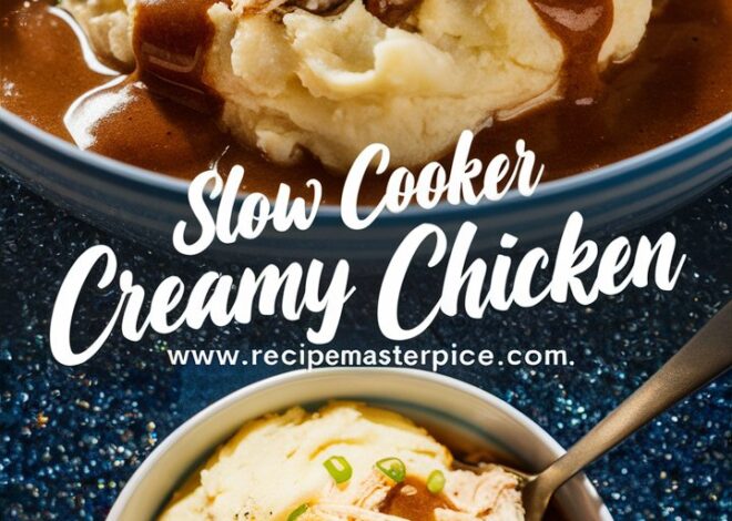 The Best Ever Slow Cooker Creamy Chicken & Gravy 2025