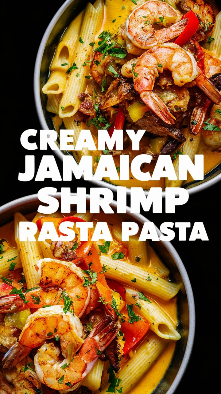 Creamy Jamaican Shrimp Rasta Pasta Recipe 2025