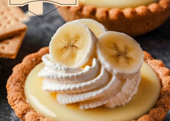 How to Make No-Bake Mini Banana Cream Pies — Quick & Creamy Treats 2025