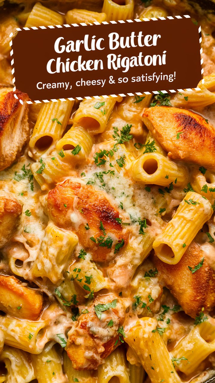 How to Make Creamy Garlic Butter Chicken Rigatoni with Parmesan 2025