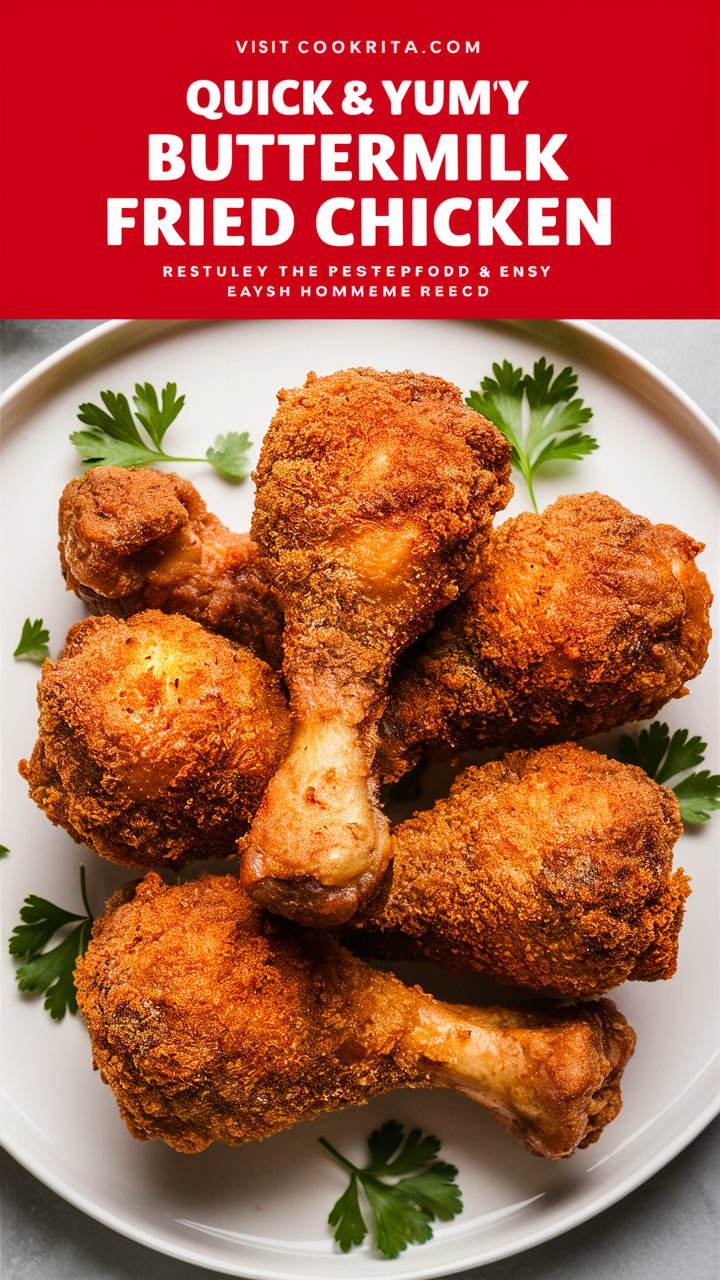 Perfect Buttermilk Oven Fried Chicken: Crispy Coating Without Deep Frying 2025