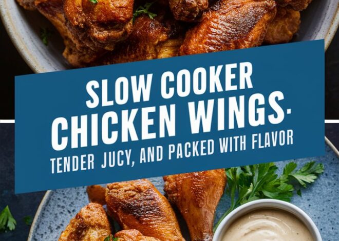Slow Cooker Chicken Wings: Tender, Juicy & Flavorful 2025