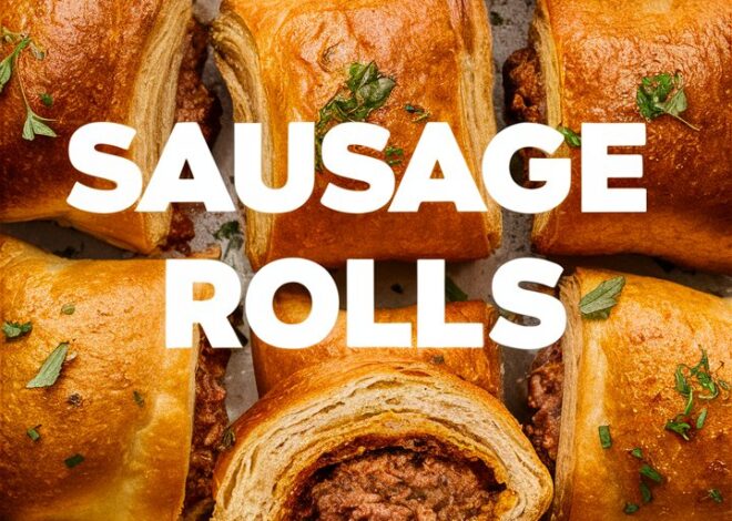Sausage Rolls Appetizer Recipe 2025