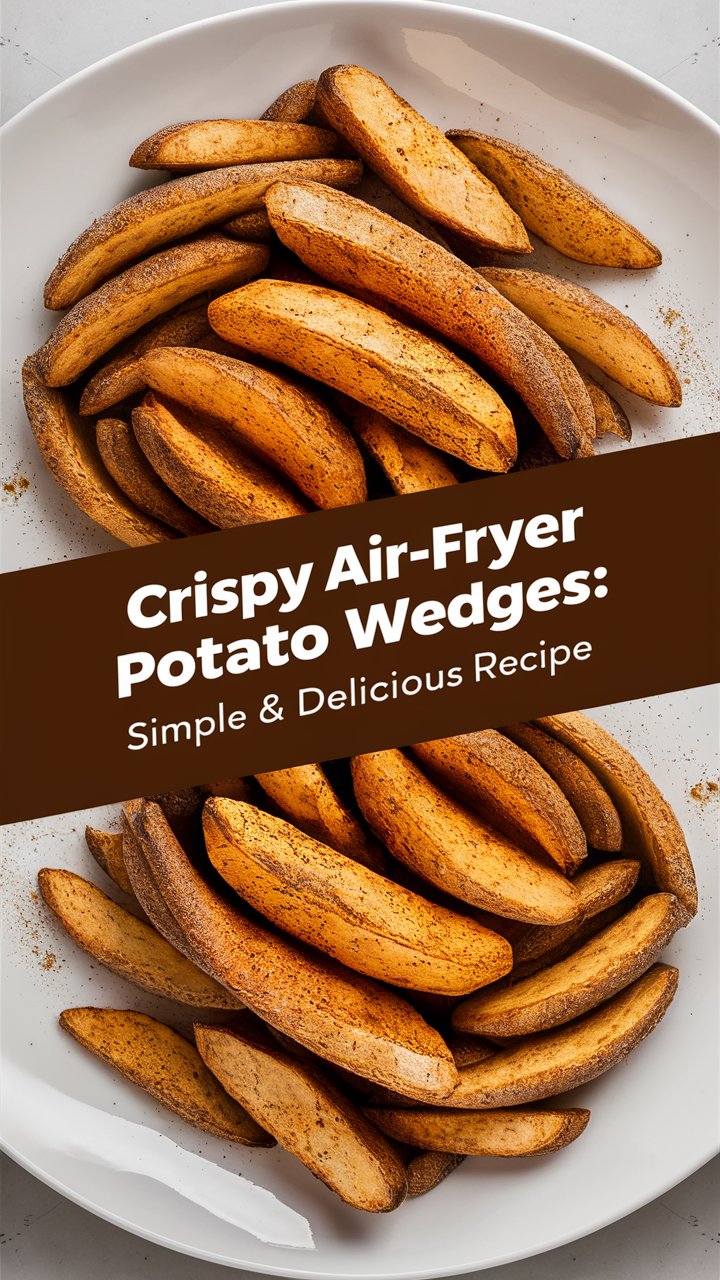 How to Make Crispy Air Fried Potato Wedges at Home 2025