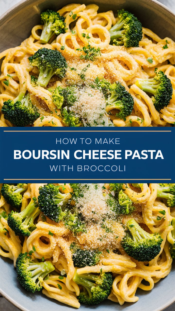 Creamy Boursin Cheese Pasta with Broccoli 2025