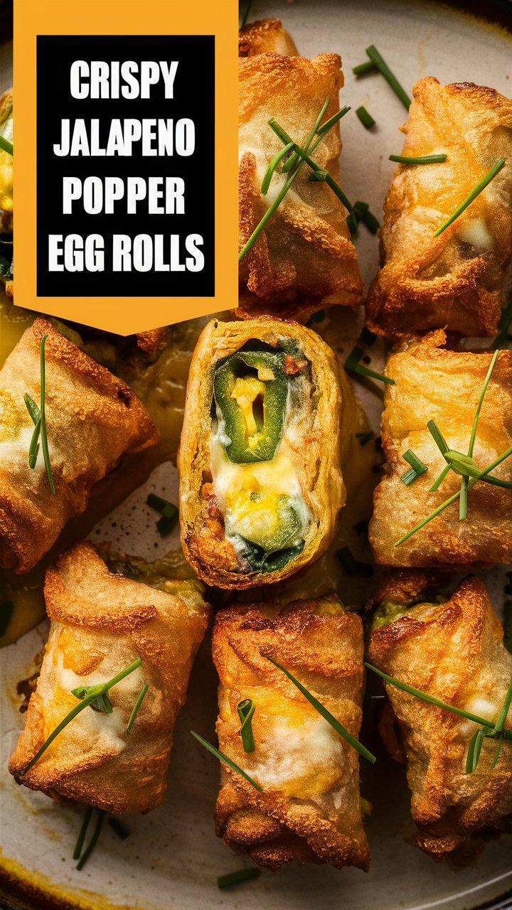 How to Make Crispy Jalapeño Popper Egg Rolls: The Perfect Appetizer 2025